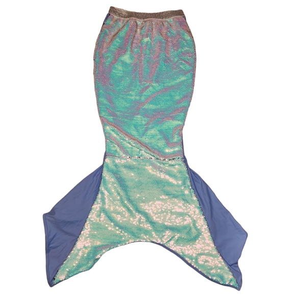 Shade Critters Palm Beach Other - Shade Critters Reversible Mermaid Tail Cover Up Skirt YLG  Blocks 98% of UV rays